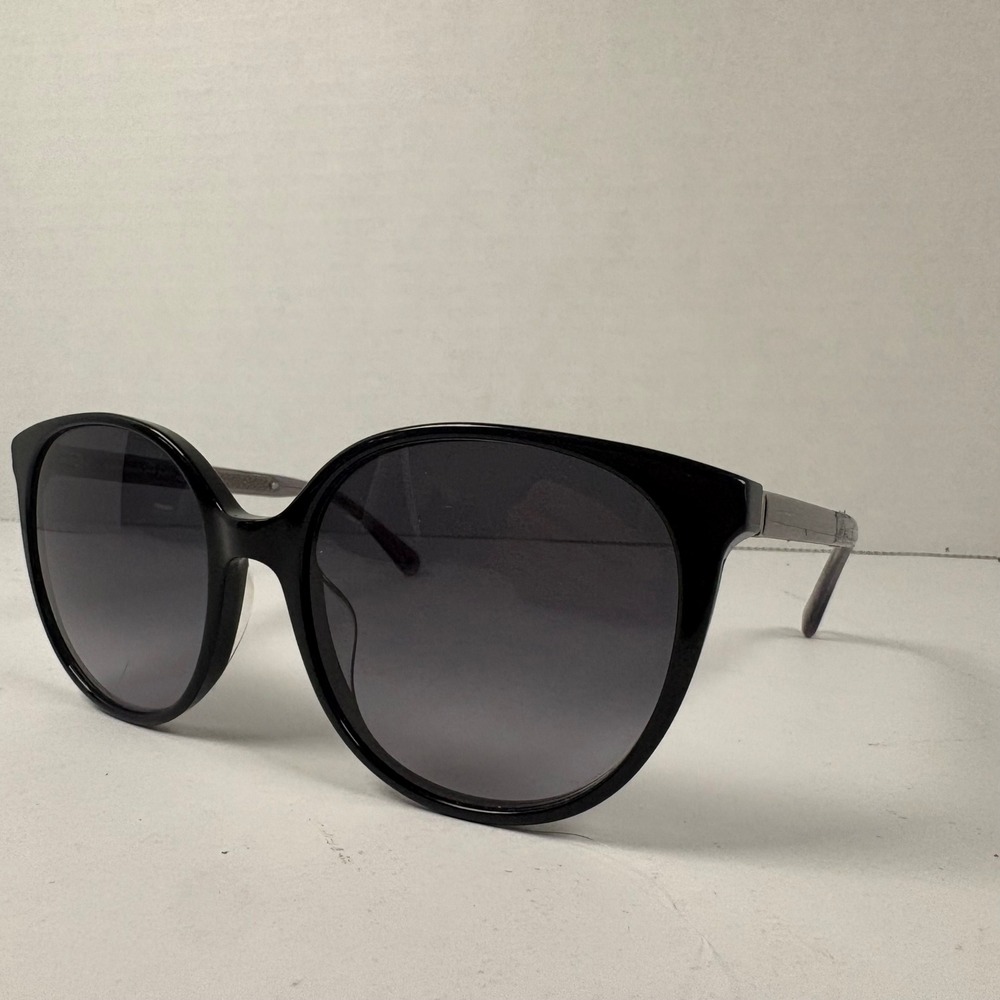 Kate Spade Erlyn Sunglasses Women 56mm Black Grey Gradient Round ERLYN/G/S BSC9O